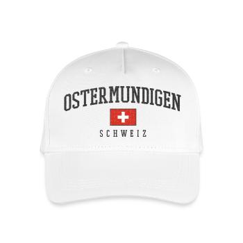Ostermundigen Schweiz Emblem - Kinder Bio Basecap - Weiß - Vorne