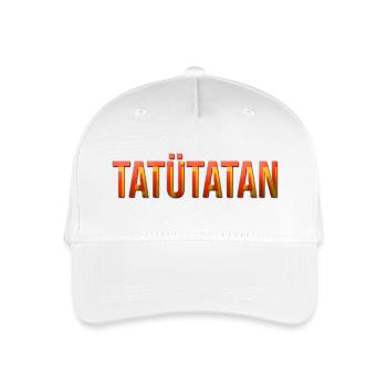 Tatuetata_-_mn - Kinder Bio Basecap - Weiß - Vorne