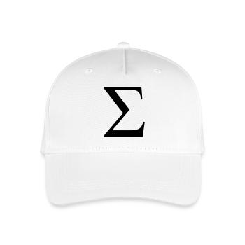 sigma greek - Kinder Bio Basecap - Weiß - Vorne