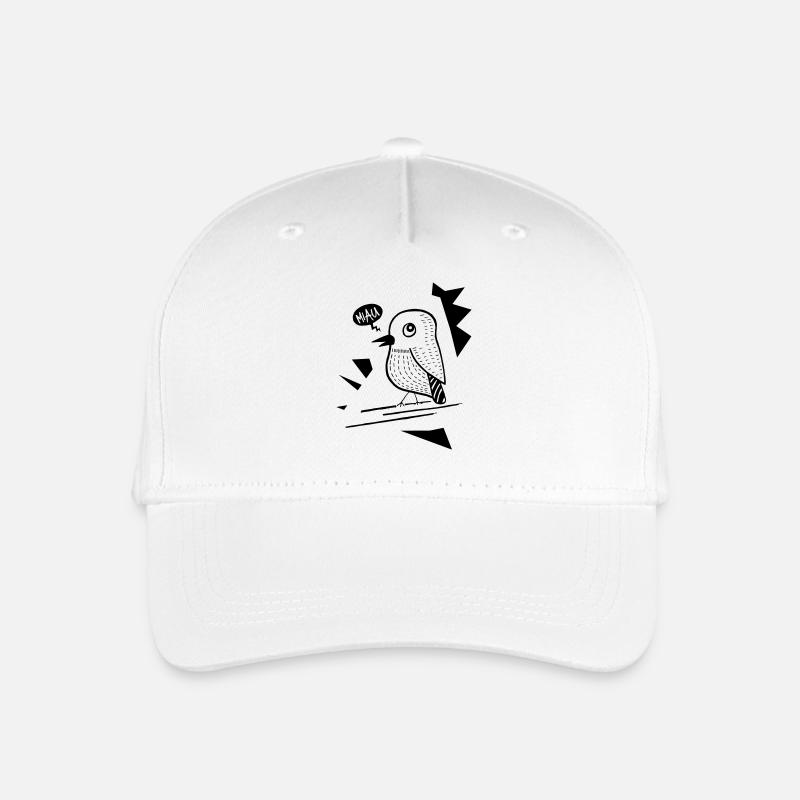 Bird - Kinder Bio Basecap - Weiß