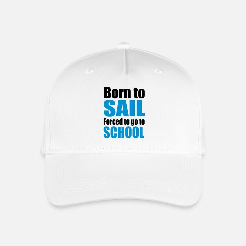 voile - Casquette de baseball bio Enfant - blanc