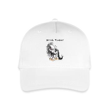 Cute Irish Tinker - Organic Kids’ Baseball Cap - white - Front