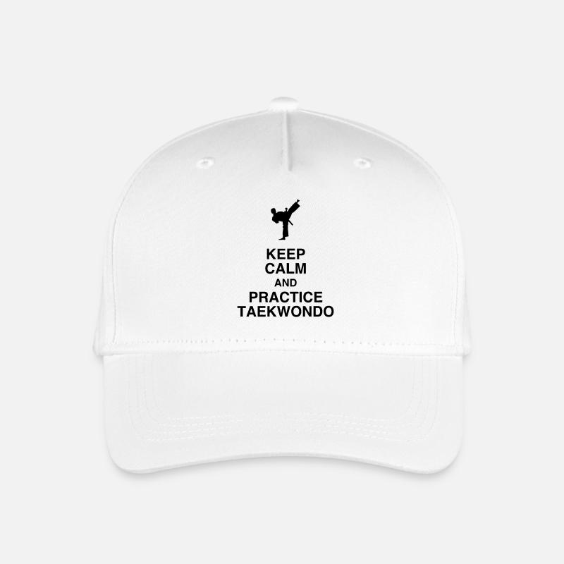 Taekwondo Taekwondoin Tae-Kwon-Do Tae Kwon Do - Kinder Bio Basecap - Weiß