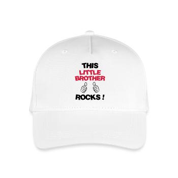 Frère Frangin Frere Naissance Bébé Frérot - Casquette de baseball bio Enfant - blanc - Devant
