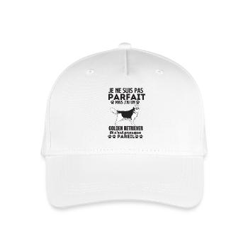 Golden retriever 1 - Casquette de baseball bio Enfant - blanc - Devant