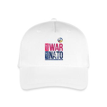 NON À LA GUERRE NON À L’OTAN V3 | MAUVAIS LEADERSHIP - Casquette de baseball bio Enfant - blanc - Devant