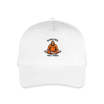 Yoga Bigfoot: Find Your Inner Peace - Kinder Bio Basecap - Weiß - Vorne