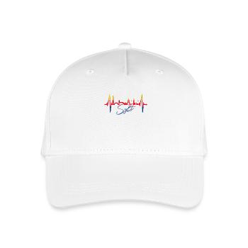 Sylt Skyline North Sea Heartbeat North Frisia Sylter - Organic Kids’ Baseball Cap - white - Front