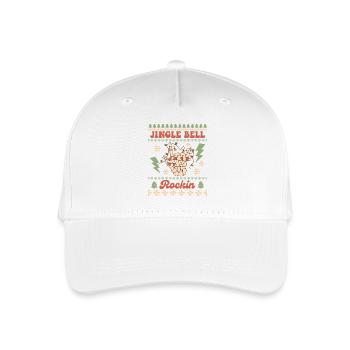 Hässlicher Weihnachtspullover - Kinder Bio Basecap - Weiß - Vorne