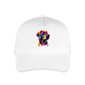 Labrador Retriever Colorful Colors Pop Art Dogs - Organic Kids’ Baseball Cap - white - Front