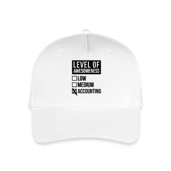 comptable - Casquette de baseball bio Enfant - blanc - Devant