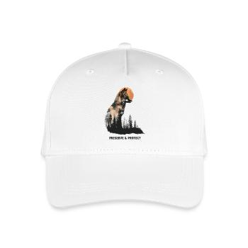 Preserrve & Protect Fox Forest Animal Nature - Organic Kids’ Baseball Cap - white - Front