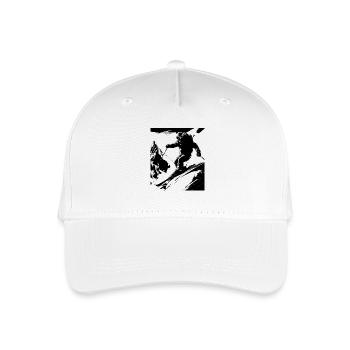 SKI SKI MOUNTAINS - Organic Kids’ Baseball Cap - white - Front