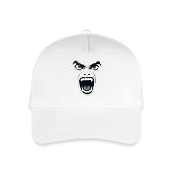 Scary Vampire Face - Organic Kids’ Baseball Cap - white - Front