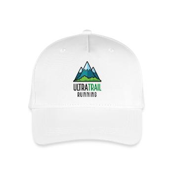Ultra Trail Running - Casquette de baseball bio Enfant - blanc - Devant