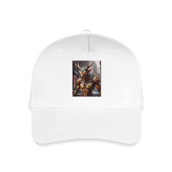 Mutant Monster halb Mensch halb Insekt Dark Horror - Kinder Bio Basecap - Weiß - Vorne