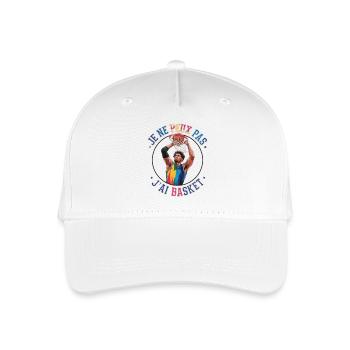 je ne peux pas j ai basket - Casquette de baseball bio Enfant - blanc - Devant