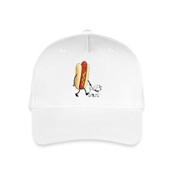 Zwei Hunde - Kinder Bio Basecap - Weiß - Vorne
