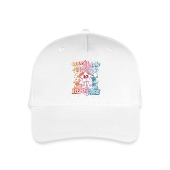 Once in a while someone amazing will come along - Organic Kids’ Baseball Cap - white - Front