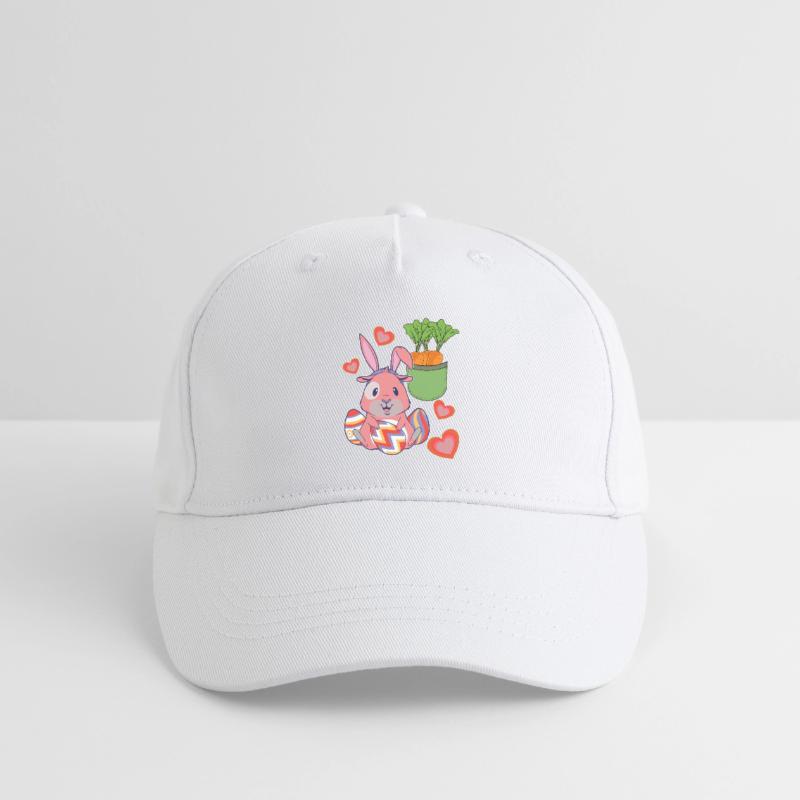 Bunny Bunny Easter Bunny Easter Eggs Eggs Organic Kids’ Baseball Cap