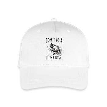 Perch Fishing Angler Saying Funny - Organic Kids’ Baseball Cap - white - Front