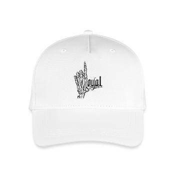 Crâne de hors-la-loi Gangs d’autoroutes Mort de motard - Casquette de baseball bio Enfant - blanc - Devant