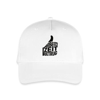 Working Time Fraud Thumbs Up German Memes - Organic Kids’ Baseball Cap - white - Front