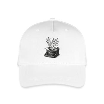 Lebendige Briefe - Kinder Bio Basecap - Weiß - Vorne