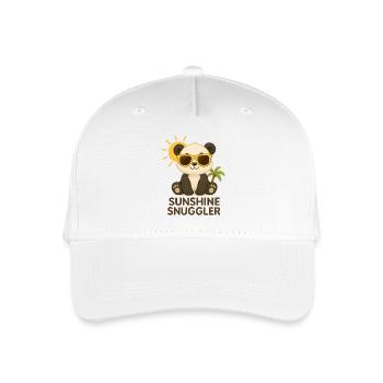 Sunshine Kuscheltier - Kinder Bio Basecap - Weiß - Vorne