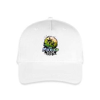 Mexico 2025 - Organic Kids’ Baseball Cap - white - Front