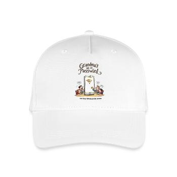 Mot de passe Wi-Fi de grand-mère - Casquette de baseball bio Enfant - blanc - Devant