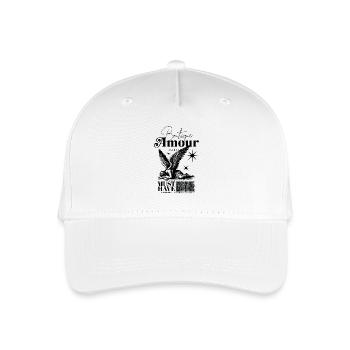 Boutique Amour Engel Unisex T-Shirt Sleep Angel - Kinder Bio Basecap - Weiß - Vorne