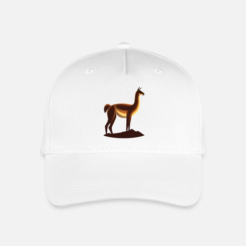Guanako - Kinder Bio Basecap - Weiß
