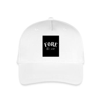 Den Sieg vorbereiten - Kinder Bio Basecap - Weiß - Vorne