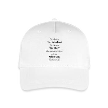 Work colleague farewell colleague profession pension - Organic Kids’ Baseball Cap - white - Front