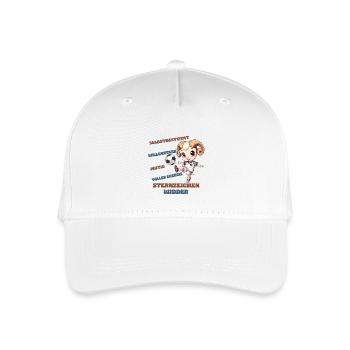 Caractéristiques du signe du zodiaque du football Bélier Bélier - Casquette de baseball bio Enfant - blanc - Devant