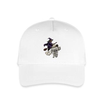 Sorcière sur le balai vole haut - Casquette de baseball bio Enfant - blanc - Devant