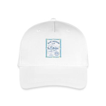 Blue Lagoon Tahiti Surf Art Bora Bora - Organic Kids’ Baseball Cap - white - Front