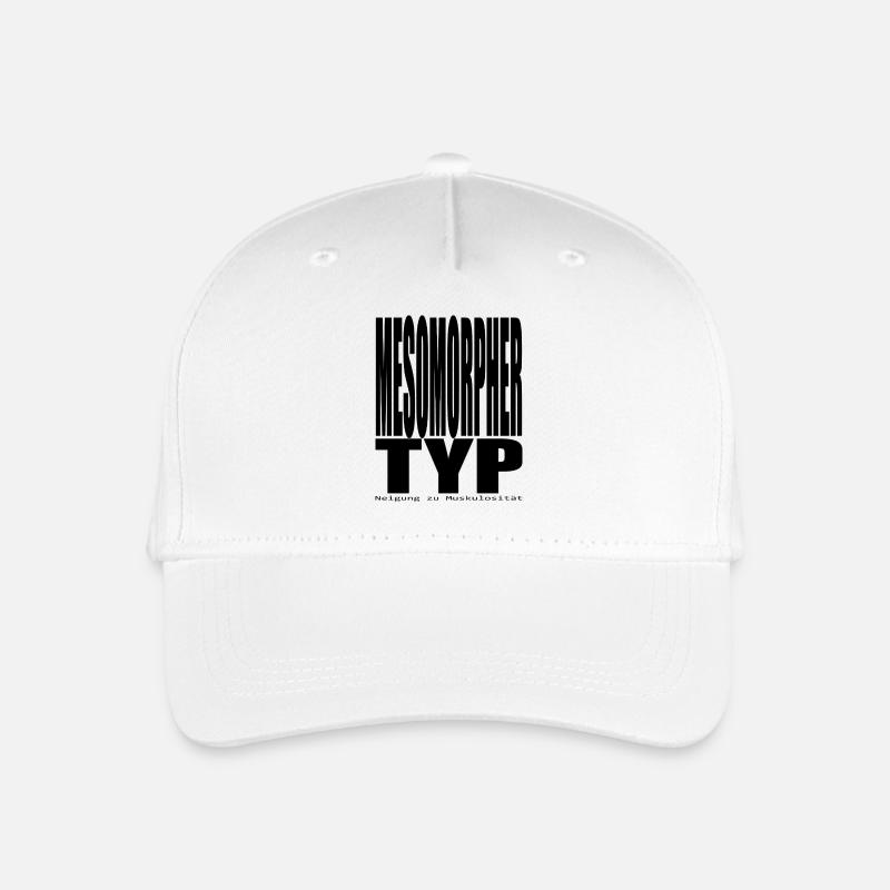 Mesomopher type Tendency to muscularity - Organic Kids’ Baseball Cap - white
