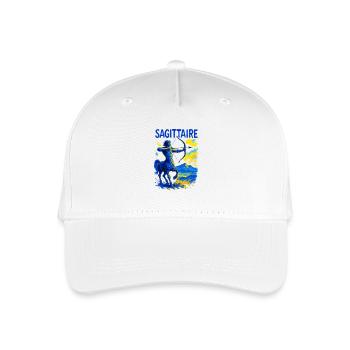 Sagittarius Star Sign - Astrology - Organic Kids’ Baseball Cap - white - Front