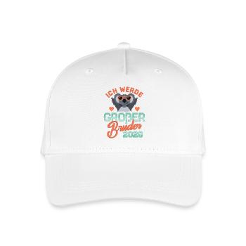 Je vais être Big Brother 2026 - Bébé de grossesse - Casquette de baseball bio Enfant - blanc - Devant