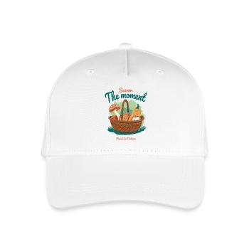 Autumn Basket - Organic Kids’ Baseball Cap - white - Front