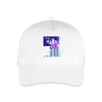 Love the Glitch - Kinder Bio Basecap - Weiß - Vorne