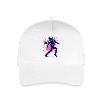 K-Pop Energy – Dance, Beat & Korean Street Vibes - Organic Kids’ Baseball Cap - white - Front