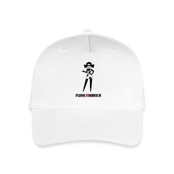 FUNK A HANKA - Organic Kids’ Baseball Cap - white - Front
