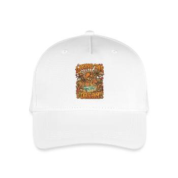 VIVRE LE RÊVE - Casquette de baseball bio Enfant - blanc - Devant