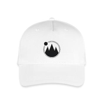 MONTAGNE - Casquette de baseball bio Enfant - blanc - Devant