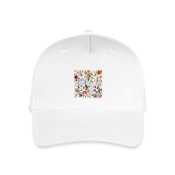 Blumen Liese - Kinder Bio Basecap - Weiß - Vorne