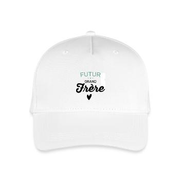 Future big brother - future big brother announcement - Organic Kids’ Baseball Cap - white - Front