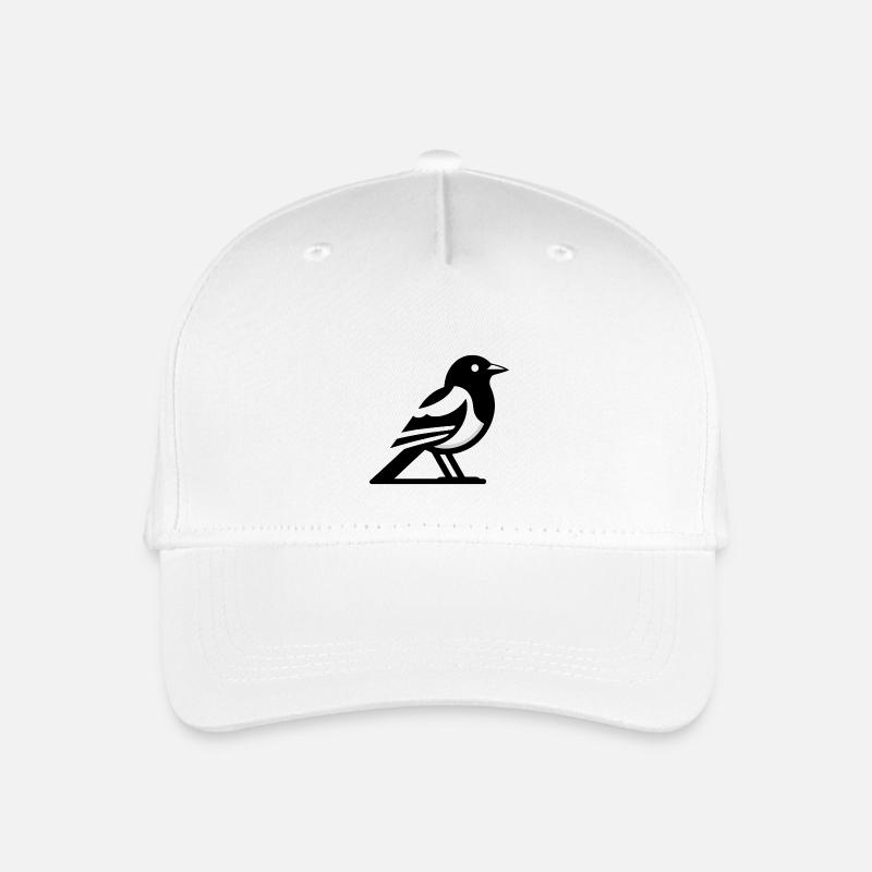 Vogel - Kinder Bio Basecap - Weiß